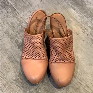 Free people leather clog